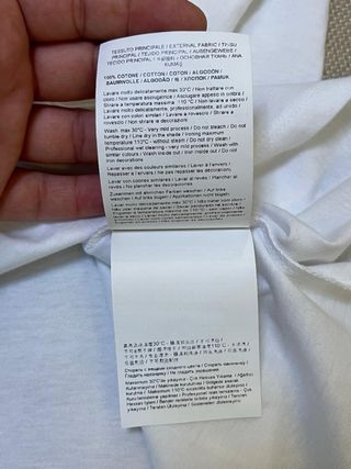 T-shirt Just Cavalli bianca taglia XS