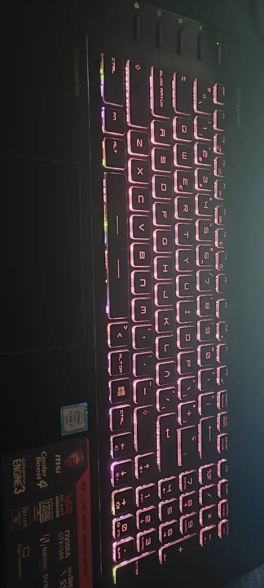 Portátil MSI Negro GT72VR 6RD Dominator Pro afbeelding 9