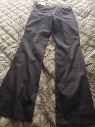 Pantalón vestir mujer negro talla M/38
