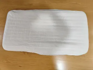 Colchón Cuna Viaje Plegable Asalvo + Protector