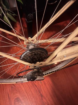 Bicicleta Clásica Color Crema