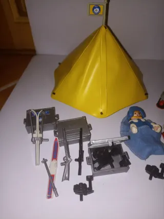 Playmobil 3463 Tienda de Campaña y Figuras