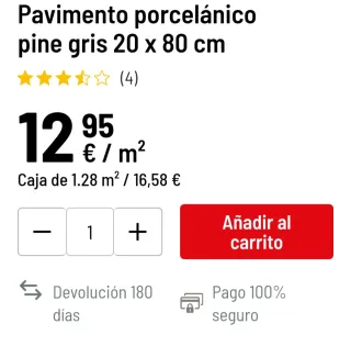 Suelo porcelánico efecto madera pino gris