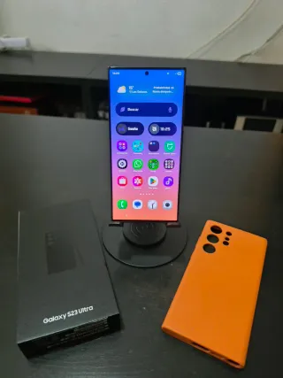 Samsung Galaxy S23 Ultra 512GB Negro/Naranja