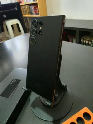 Samsung Galaxy S23 Ultra 512GB Negro/Naranja