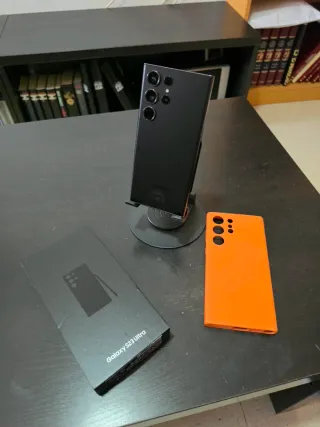 Samsung Galaxy S23 Ultra 512GB Negro/Naranja