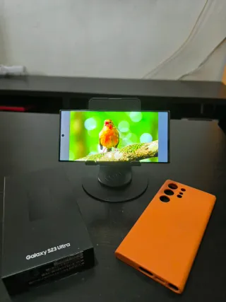 Samsung Galaxy S23 Ultra 512GB Negro/Naranja