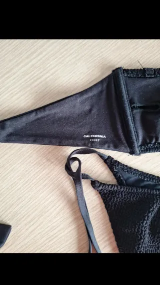 Bikini Calzedonia nero fascia