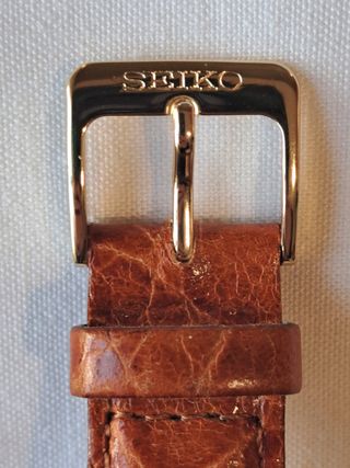 Reloj Seiko 7N42-8080 Oro y Plata