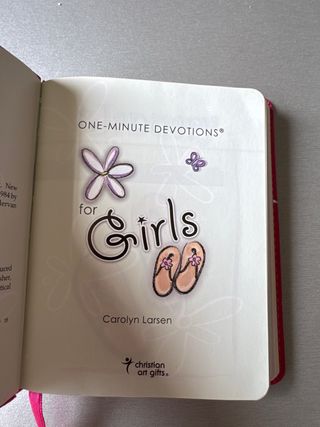 One minute Devotios for girls