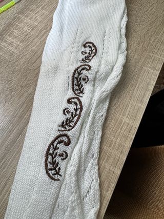 Calcetín Fallero Blanco