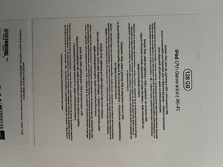 iPad 7ª Gen 128GB Blanco