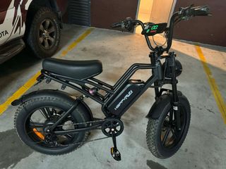 Bici Eléctrica Negra