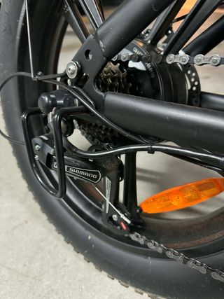 Bici Eléctrica Negra