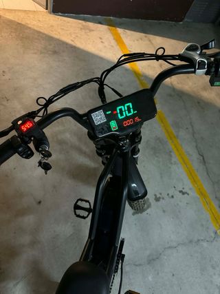 Bici Eléctrica Negra