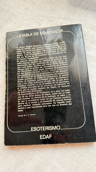 El ocultismo La Tabla de Esmeralda