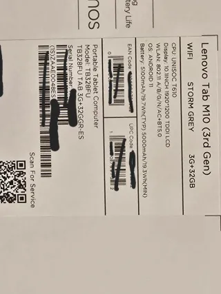 Tablet Lenovo M10 (3rd Gen)