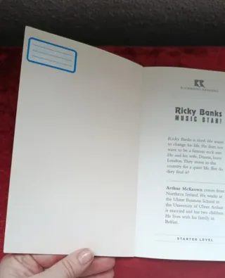 Libro Inglés Ricky Banks Music Star + CD Audio