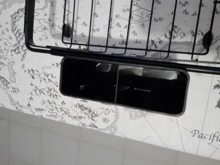 Escurridor de platos metálico extensible