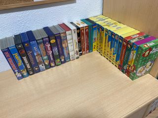 Lote Películas VHS Disney y Clásicos