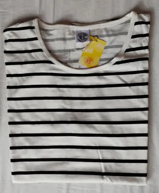 Camiseta rayas azul Talla XL