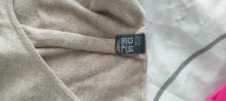 Vestido Zara kids sin mangas con lazo.