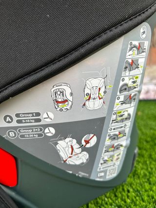 Silla Coche Britax Römer Negra