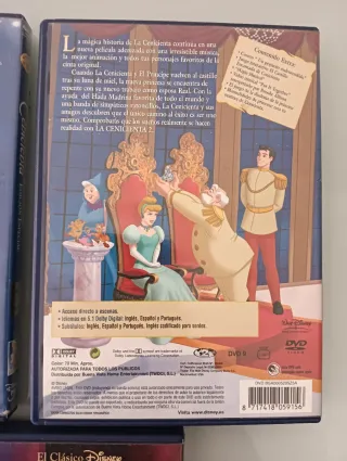 Pack DVD La Cenicienta Disney Qué Pasaría Si
