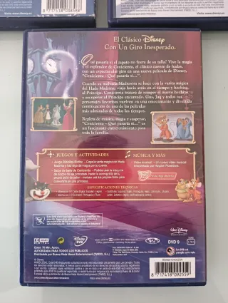 Pack DVD La Cenicienta Disney Qué Pasaría Si