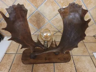 Lámpara Rústica de Gamo