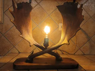 Lámpara Rústica de Gamo