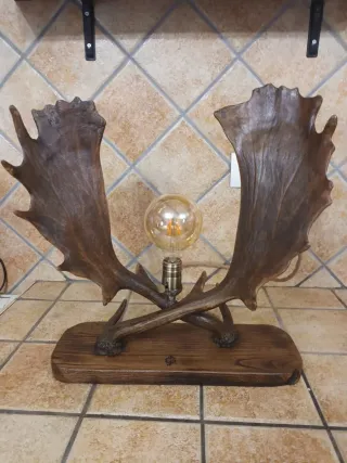 Lámpara Rústica de Gamo