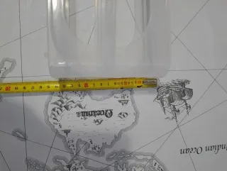 Organizador de huevos transparente