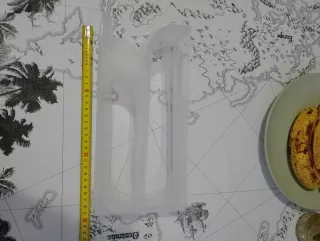 Organizador de huevos transparente