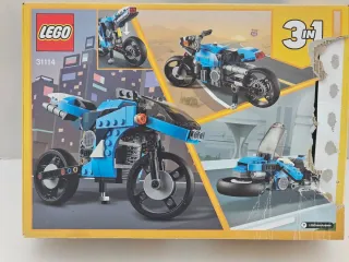LEGO Creator 31114 Moto 3 en 1