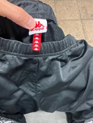 Pantalón Chándal Kappa Negro