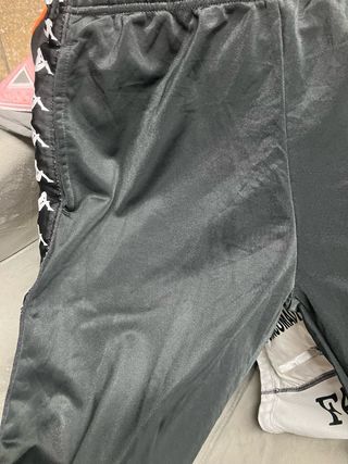 Pantalón Chándal Kappa Negro