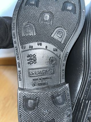 Botas de agua / equitación T39 Negras