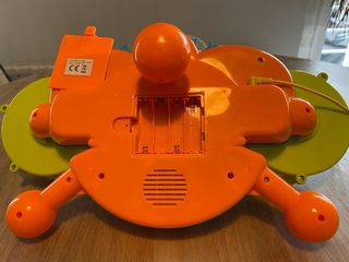 Batería infantil con micrófono