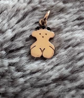 Colgante Oso Tous Plata veemeil con espinelas