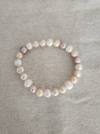Pulsera perlas agua dulce
