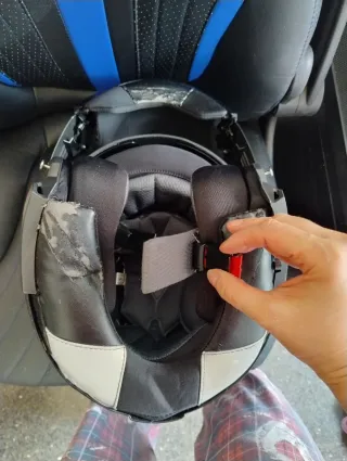 Casco modular de moto LS2. Talla s