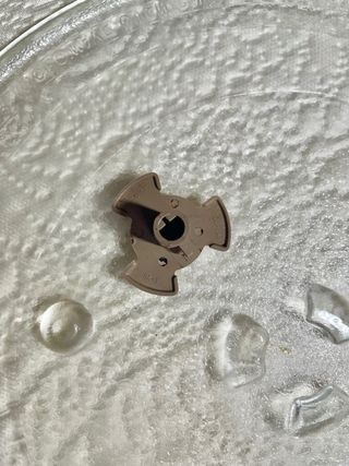 Plato de cristal para microondas