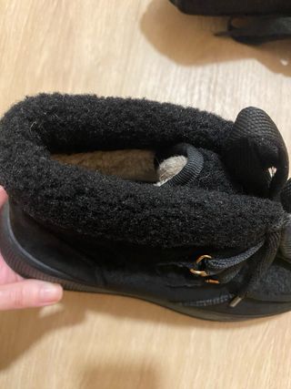 Botines negros plataforma