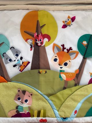 Gimnasio para bebé con juguetes