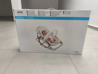 Hamaca Jane Fold Gris Estrellas