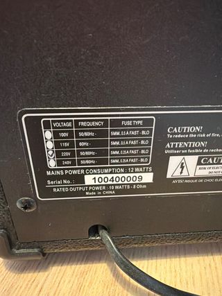 Amplificador Guitarra Suzuki G-10