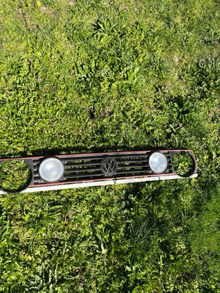Parrilla Golf MK2 con faros Hella