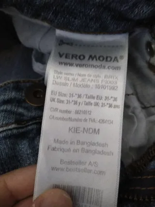 Pantalón vaquero Vero Moda Talla S