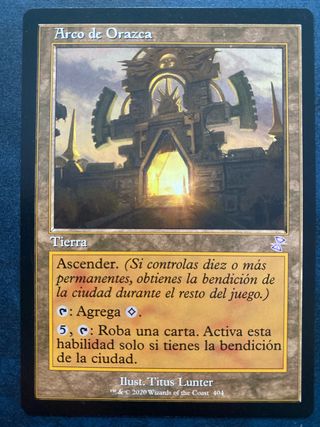 Arco de Orazca MTG Tierra